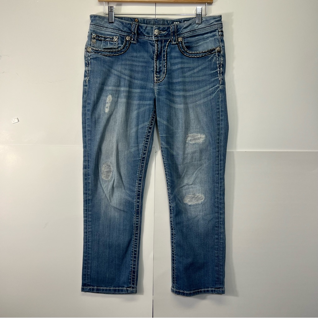 Sz 28 Miss Me Boyfriend Capri